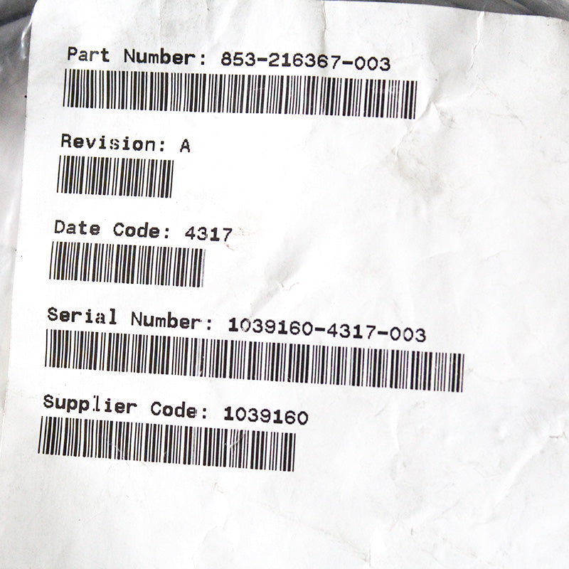 Lam Research 853-216367-003 Semiconductor Line