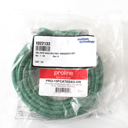 Lam Research 855-933-3223 PROLINE PRO-15FCAT6SXO-GN 1022133 Semiconductor Network Cable - Rockss Automation