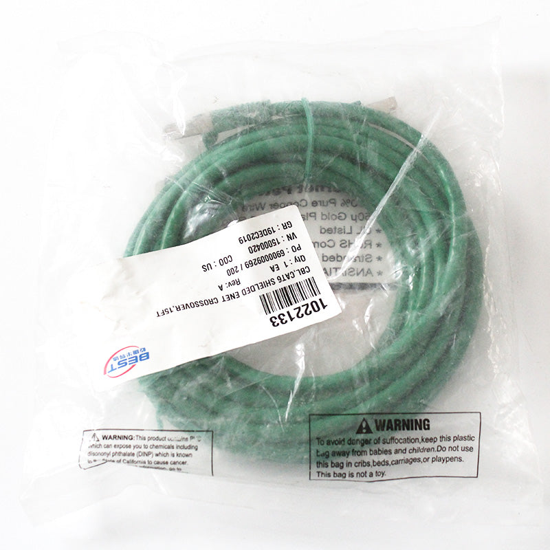 Lam Research 855-933-3223 PROLINE PRO-15FCAT6SXO-GN 1022133 Semiconductor Network Cable - Rockss Automation