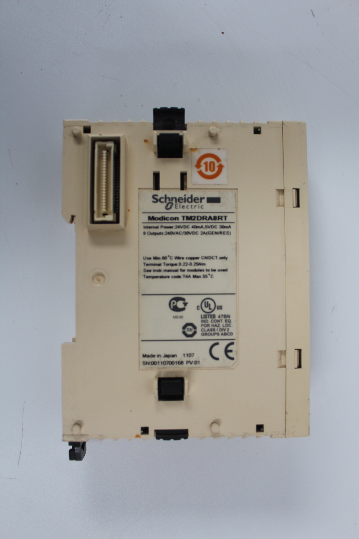 Used Schneider M238 Discrete Output PLC Module TM2DRA8RT - Rockss Automation