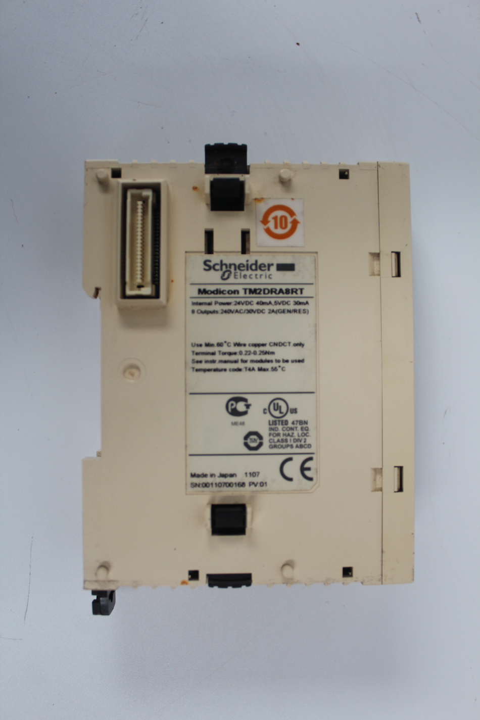 Used Schneider M238 Discrete Output PLC Module TM2DRA8RT - Rockss Automation