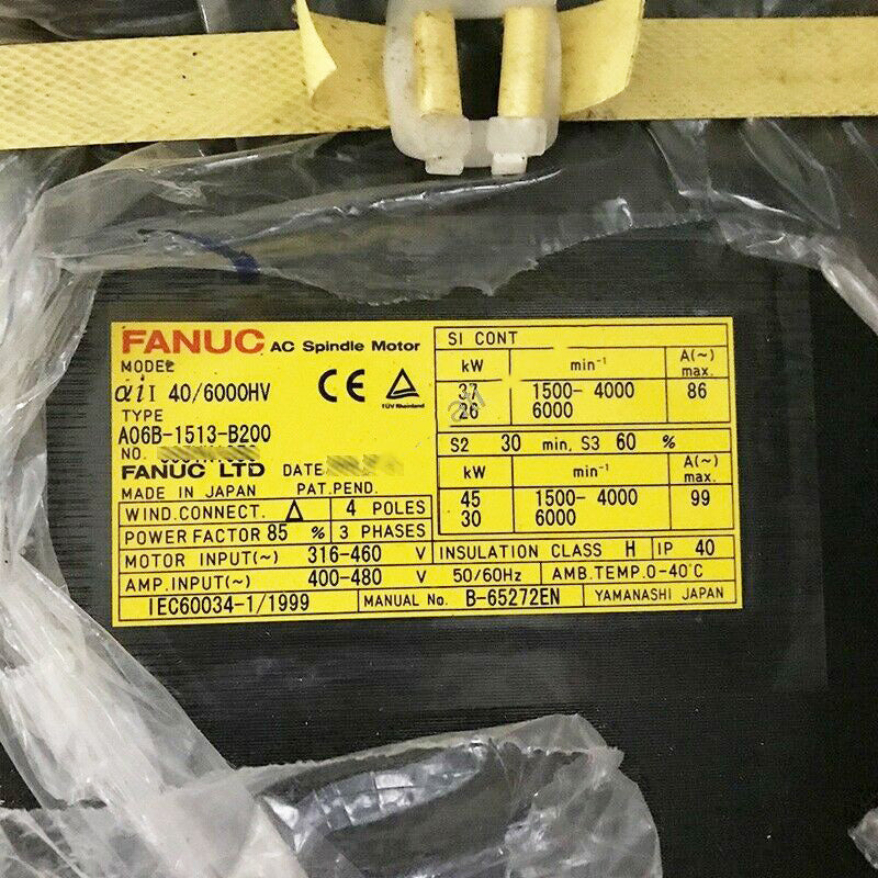 FANUC A06B-1513-B200伺服電機