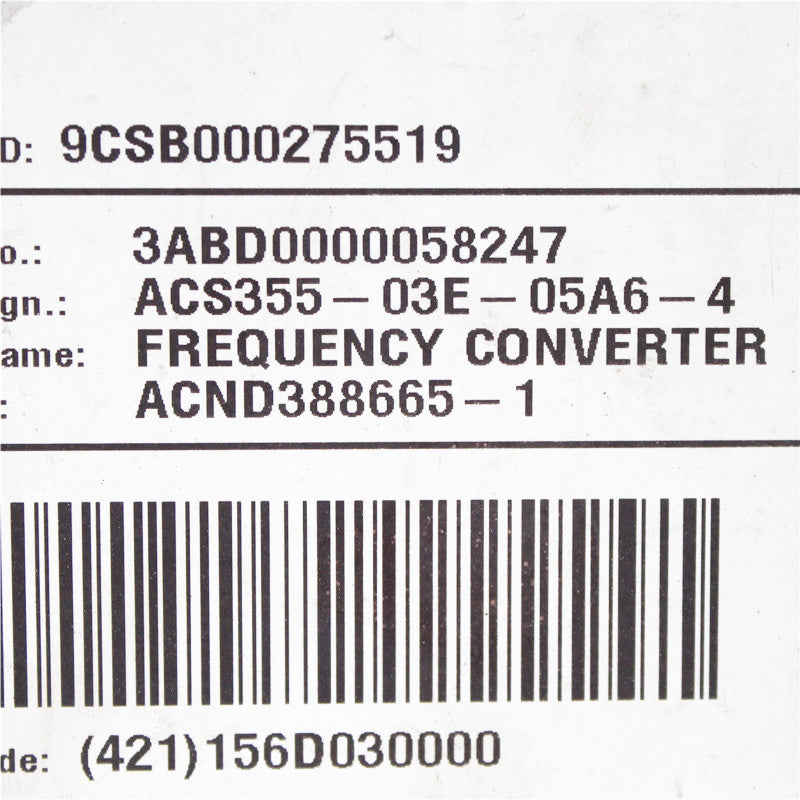 ABB ACS355-03E-05A6-4 Frequency Converter
