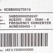 將圖片載入圖庫檢視器 ABB ACS355-03E-05A6-4 Frequency Converter