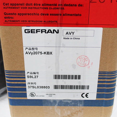 GEFRAN AVy2075-KBX Frequency Converter - Rockss Automation
