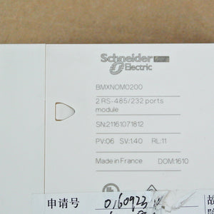Schneider BMXNOM0200 PLC Module