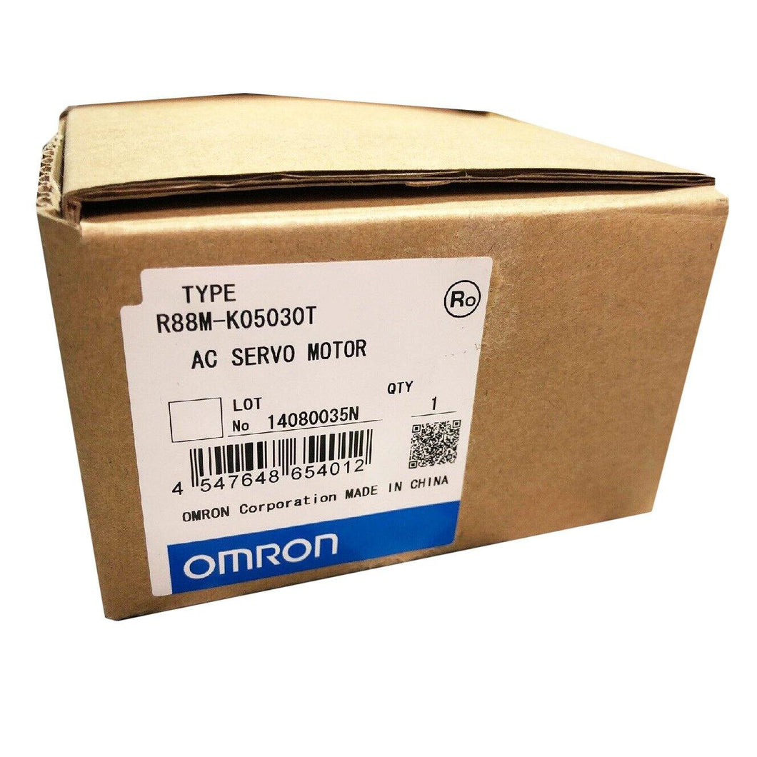 New Original Omron AC Servo Motor 0.05KW R88M-K05030T - Rockss Automation