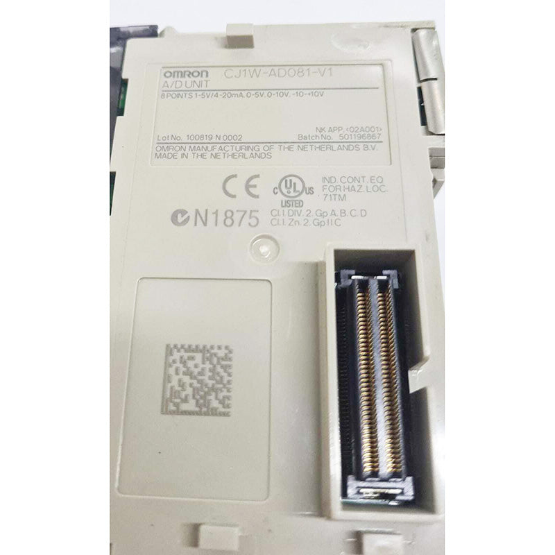 歐姆龍CJ1W-AD081-V1 PLC模組