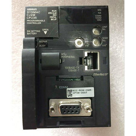 Omron CJ2M-CPU35 PLC Module - Rockss Automation