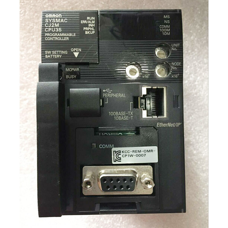 Omron CJ2M-CPU35 PLC Module - Rockss Automation