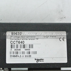 Schneider CCT640 59632 VT Voltage Connector Module - Rockss Automation