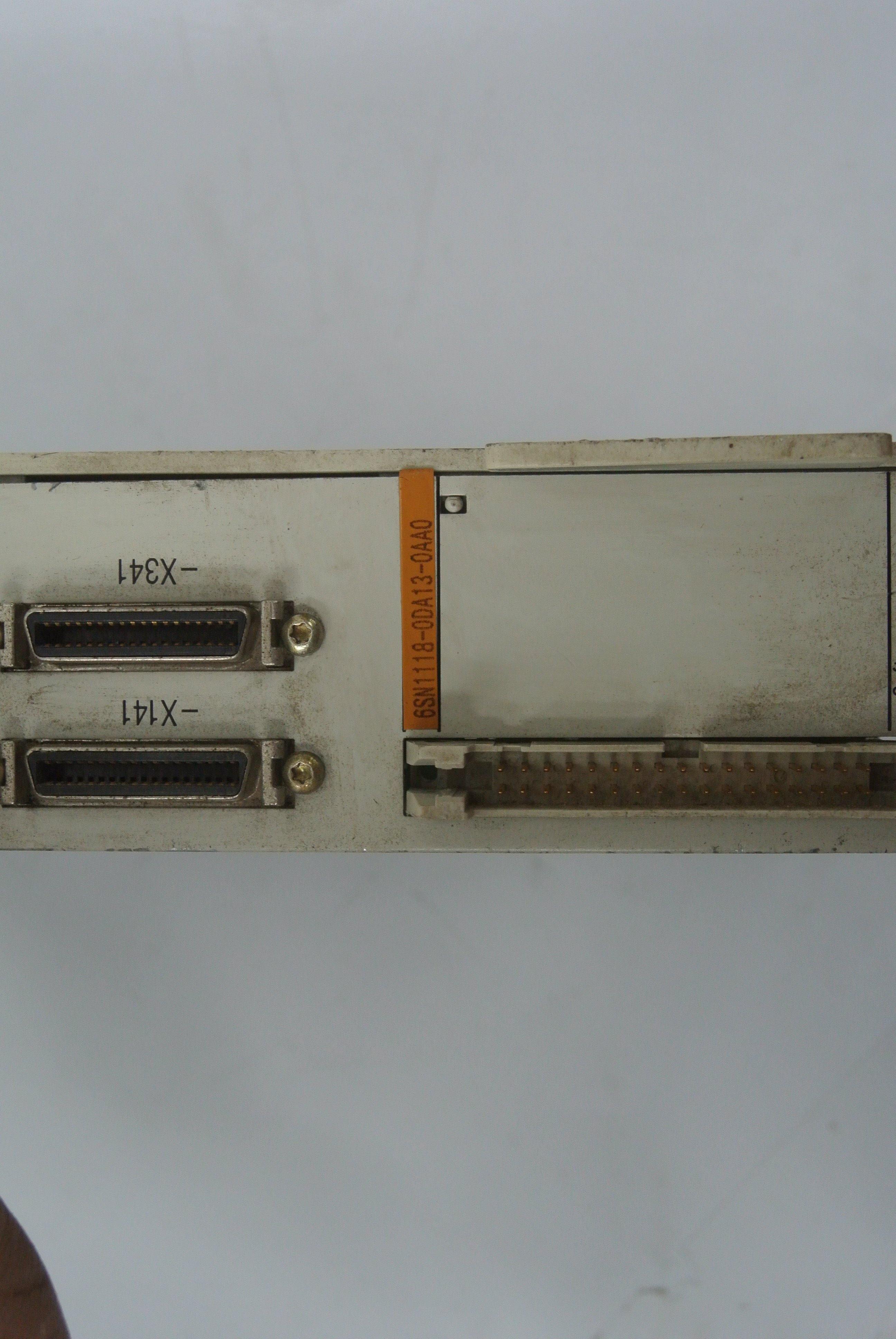 SIEMENS 6SN1118-0DA13-0AA0 Control Card - Rockss Automation