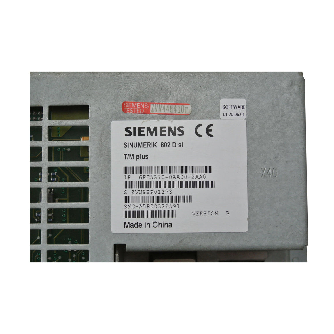 Siemens 802D Operation Panel 6FC5370-0AA00-2AA0 6FC5 370-0AA00-2AA0 Used In Good Condition - Rockss Automation