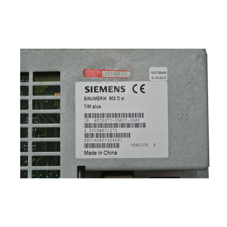 Siemens 802D Operation Panel 6FC5370-0AA00-2AA0 6FC5 370-0AA00-2AA0 Used In Good Condition - Rockss Automation