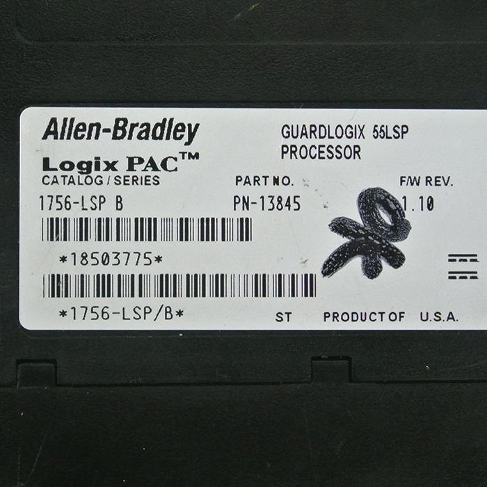 Allen Bradley 1756-LSP B Guardlogix 55LSP Processor - Rockss Automation
