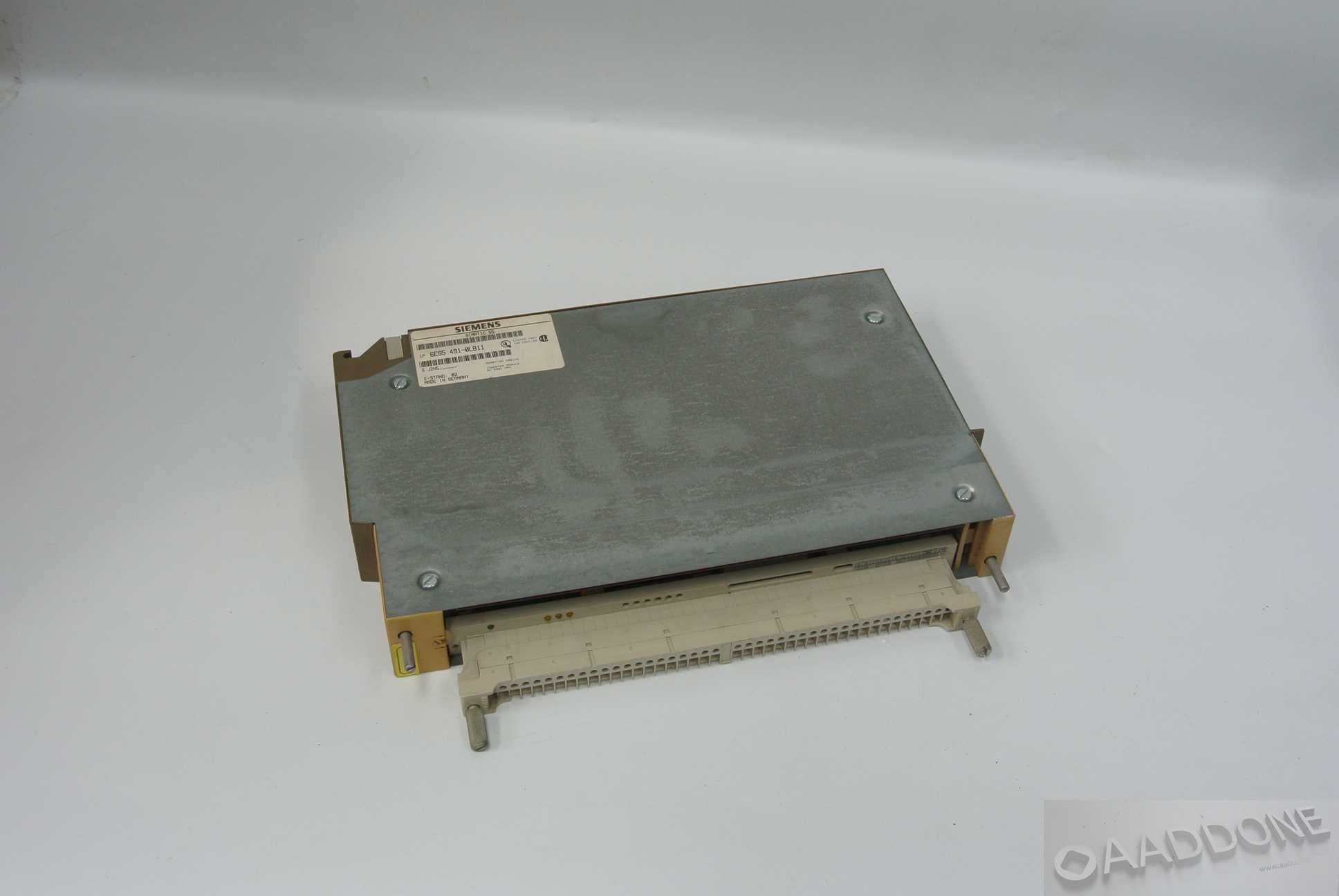 Siemens 6ES5491-0LB11 Inserted Module - Rockss Automation
