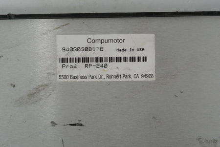 Parker RP240 Operator Interface Panel - Rockss Automation