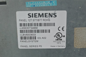 Siemens A5E00734969 Industrial Computer Display - Rockss Automation