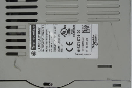 Schneider LXM05AD10M2 Lexium AC Servo Drive 200/240VAC - Rockss Automation