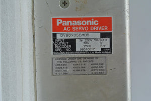 Panasonic DV80X055MB5 Servo Drive - Rockss Automation