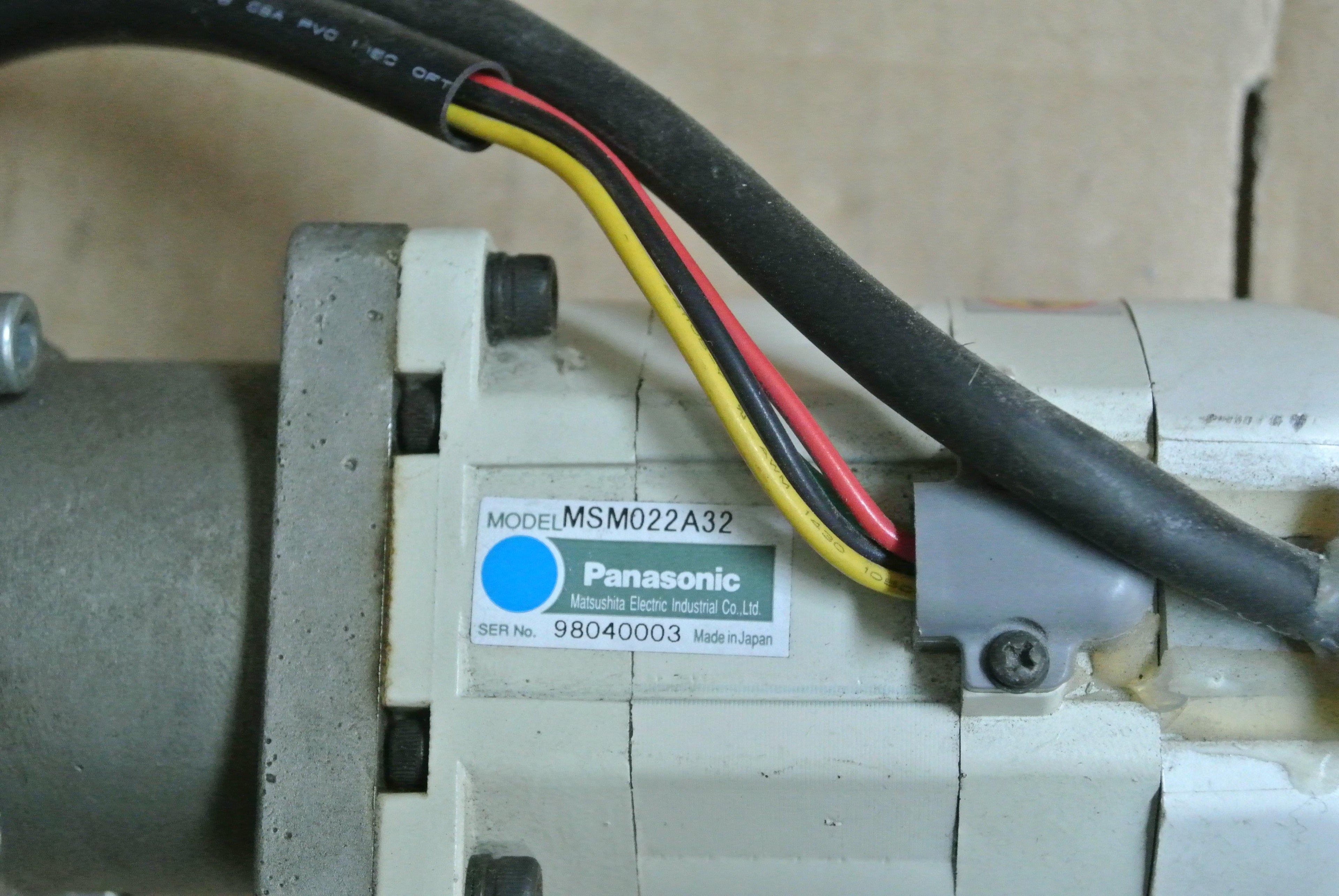 Panasonic MSM022A32 Servo Motor - Rockss Automation