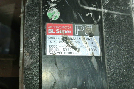 SANYO Denki P80B22250HCNZ1 AC Servo Motor 2.5kW - Rockss Automation