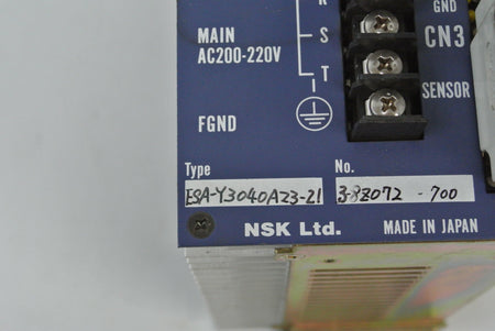 NSK ESA-Y3040A23-21 Servo Drive Series 3-8Z072-700 - Rockss Automation