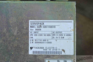 YASKAWA SGDR-SDB710A01B Servo Drive Input AC200-230V - Rockss Automation