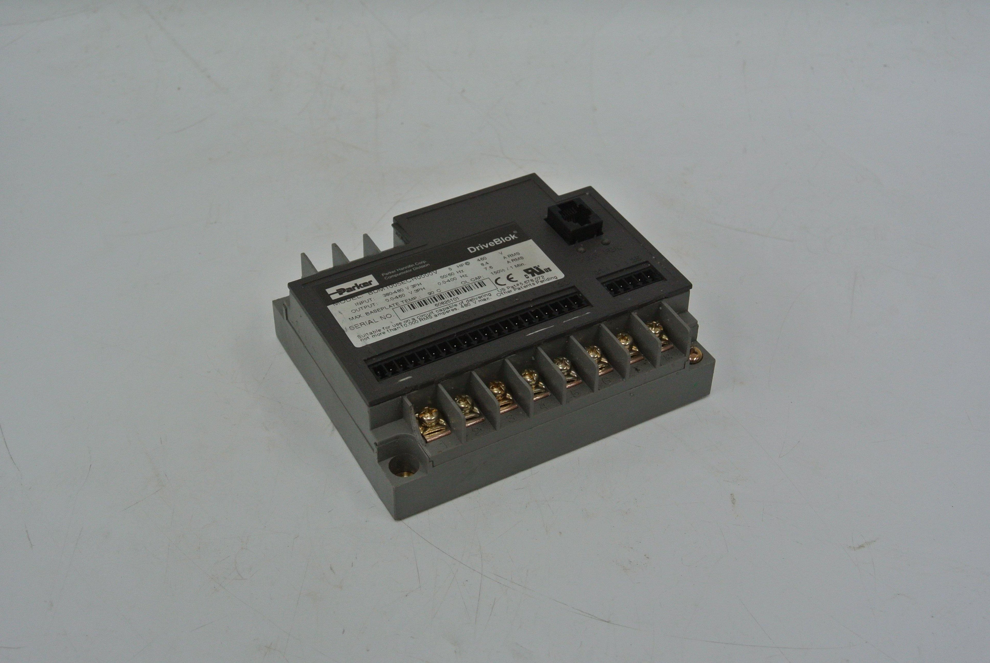 Parker BDM1005ECH0000V DriveBlok Module Base Input 380-480V - Rockss Automation