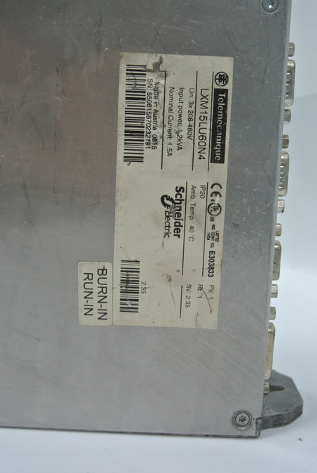 Schneider LXM15LU60N4 Servo Drive 208-460V 1.2kVA - Rockss Automation