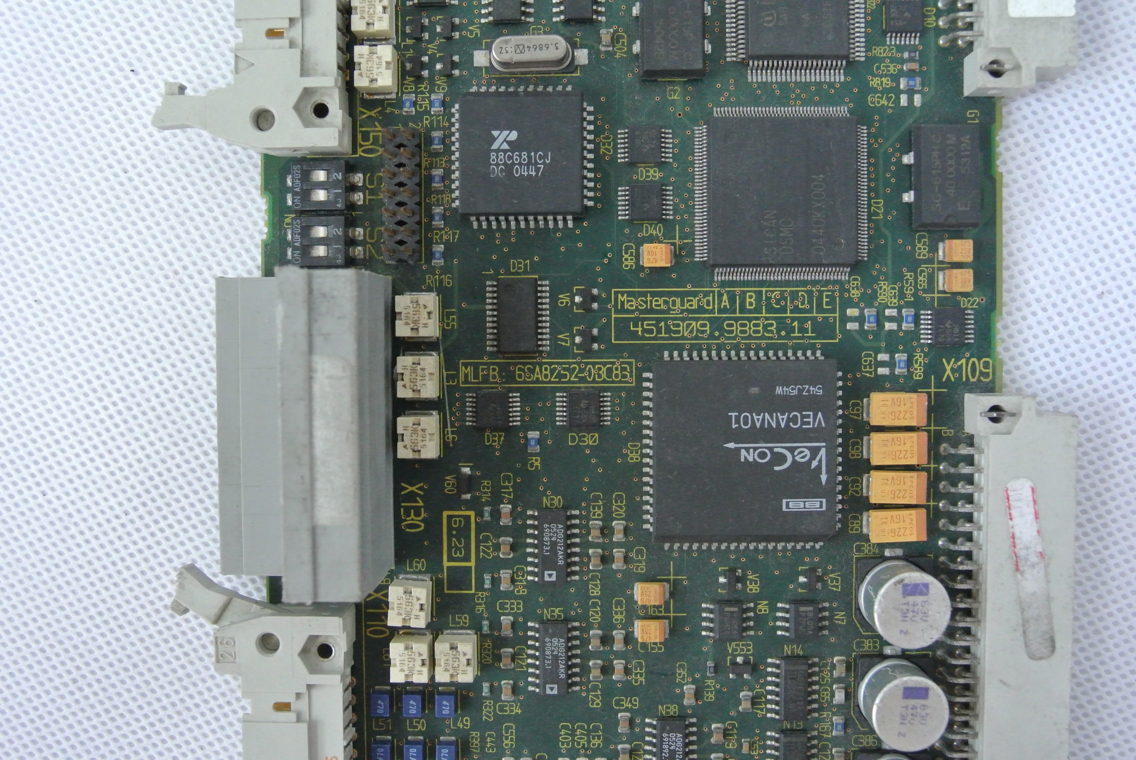 Siemens 6SA8252-0BC83 Control Card MasterGuard 451909.9883.11 - Rockss Automation