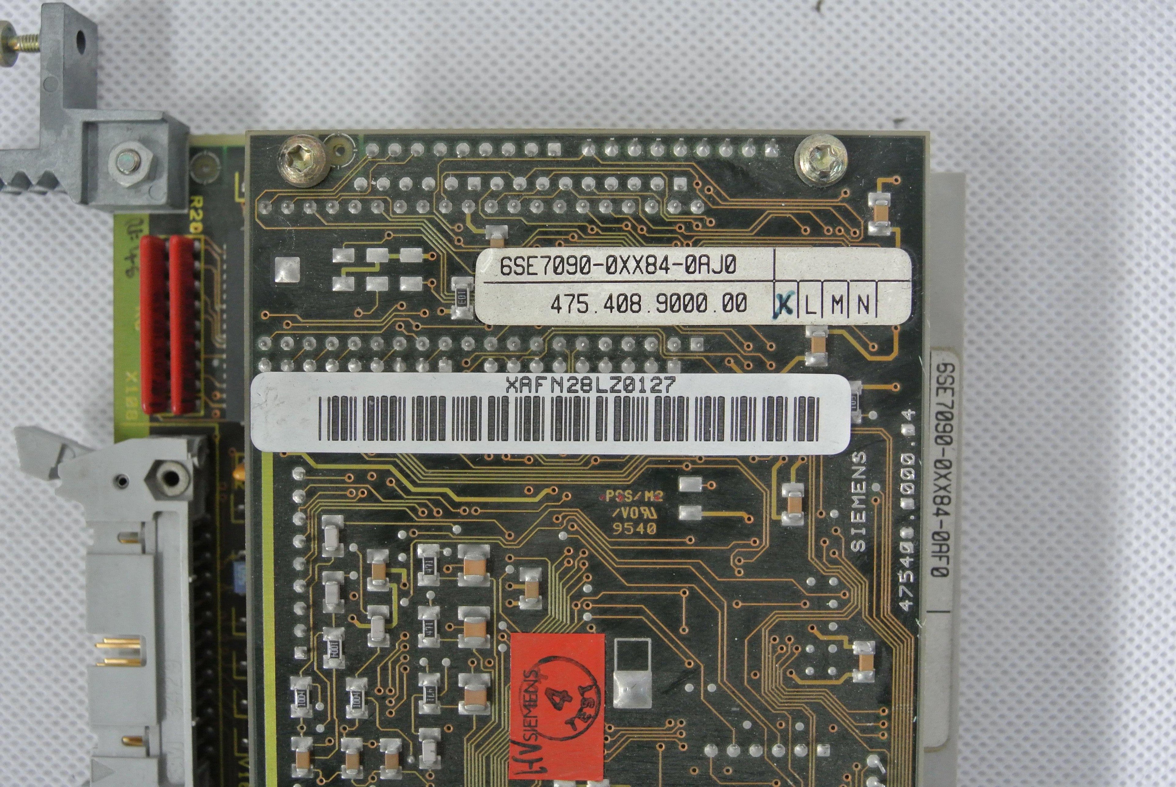 SIEMENS 6SE7090-0XX84-0AJ0 475.408.900.00 Board - Rockss Automation