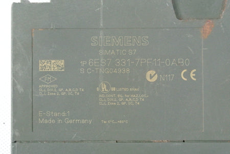 Siemens 6ES7331-7PF11-0AB0 Analog Input Module - Rockss Automation