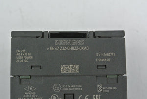 Siemens 6ES7232-0HD22-0XA0 Analog Output Module - Rockss Automation