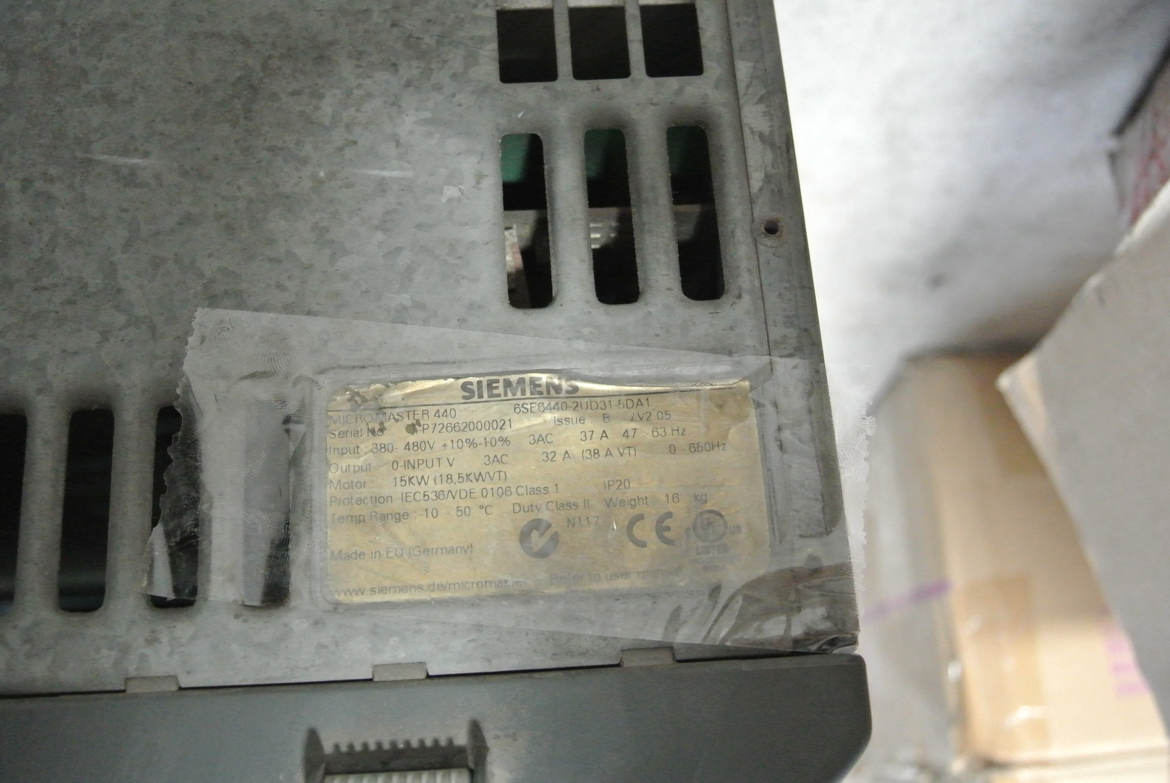 Siemens 6SE6440-2UD31-5DA1 Frequency Converter Drive - Rockss Automation