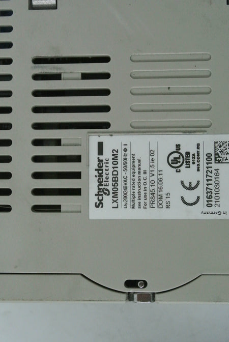 Schneider LXM05BD10M2 Servo Controller 200/240VAC - Rockss Automation