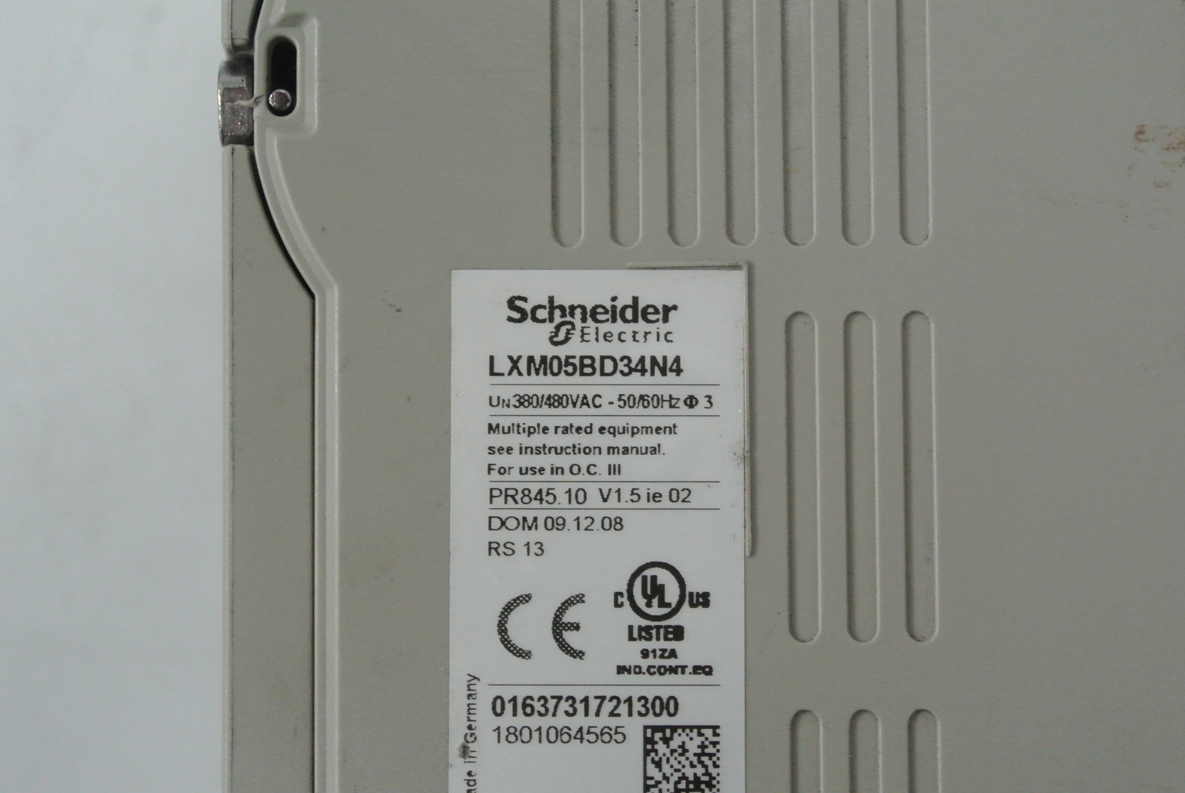 Schneider LXM05BD34N4 Servo Drive Inverter 380/480VAC 50/60Hz - Rockss Automation