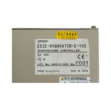 Load image into Gallery viewer, OMRON Temperature Controller E5ZE-8VQH04TCB-E-102 Used In Good Condition - Rockss Automation