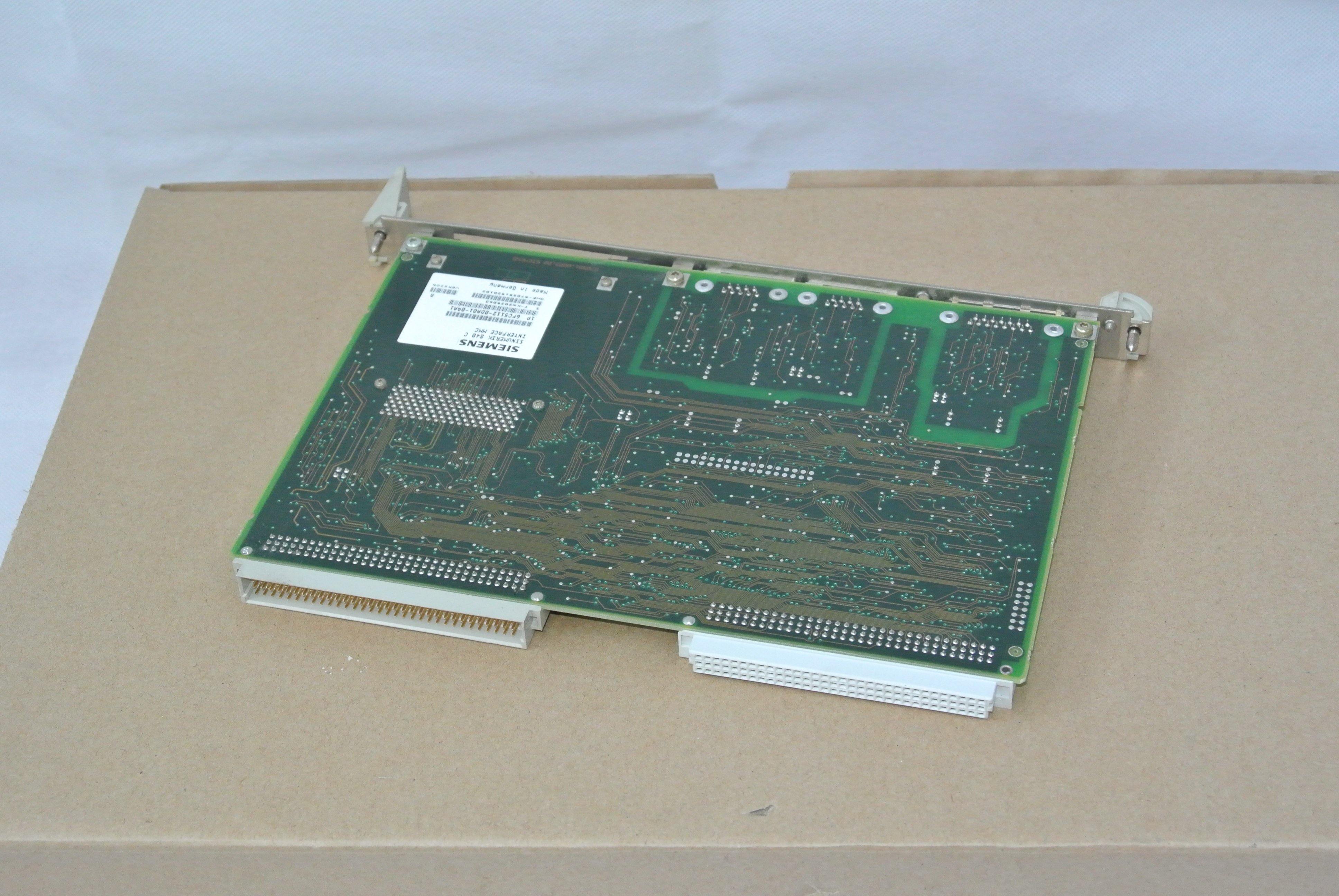 SIEMENS 6FC5112-0DA01-0AA1 Sinumerik 840C Interface MMC Board - Rockss Automation