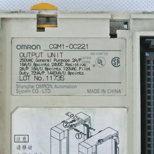 Omron CQM1-0C221 PLC Output Unit - Rockss Automation