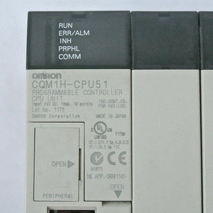 Omron CQM1H-CPU51 Programmable Controller CPU Module - Rockss Automation
