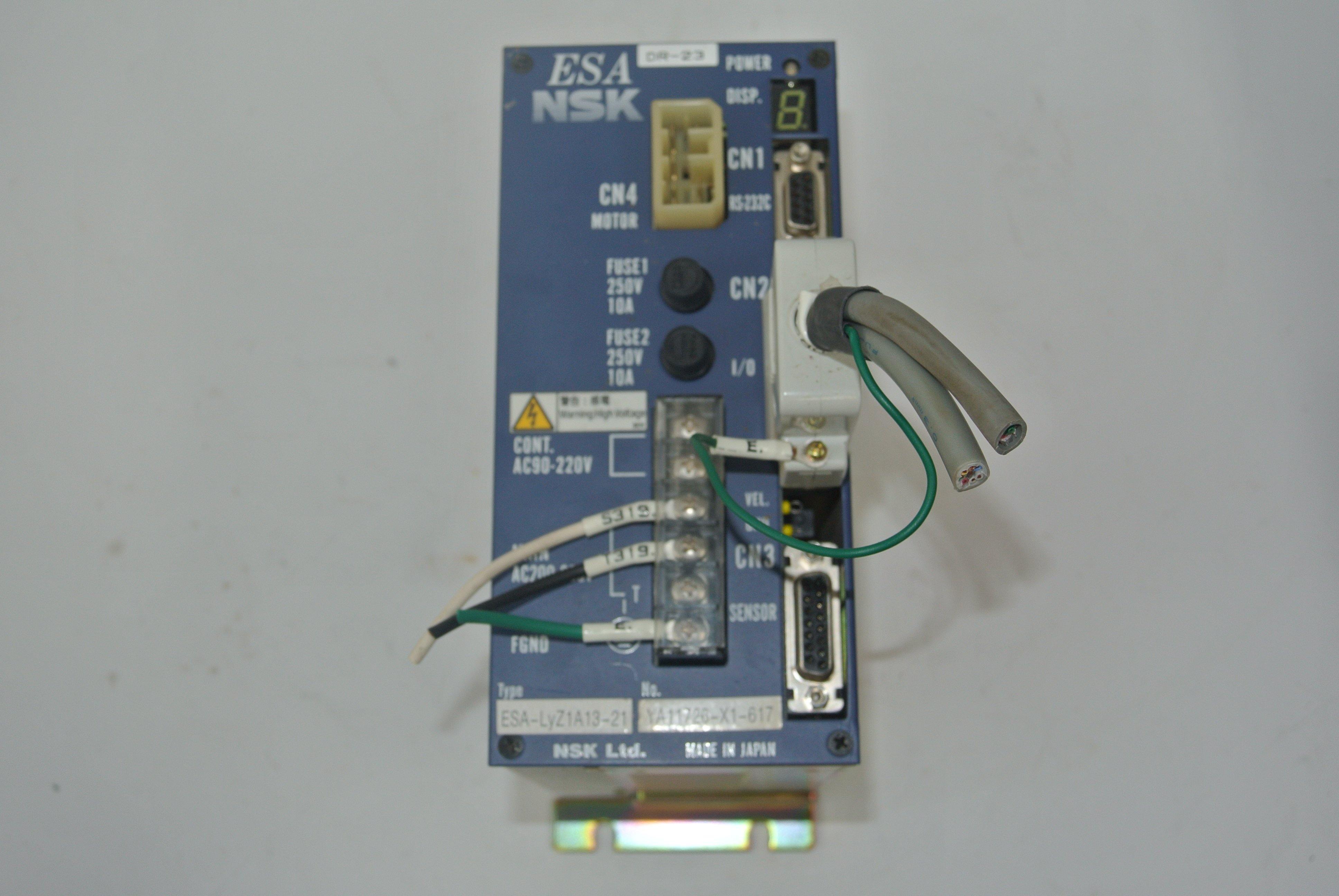 Used NSK Servo Driver ESA-LYZ1A13-21 - Rockss Automation