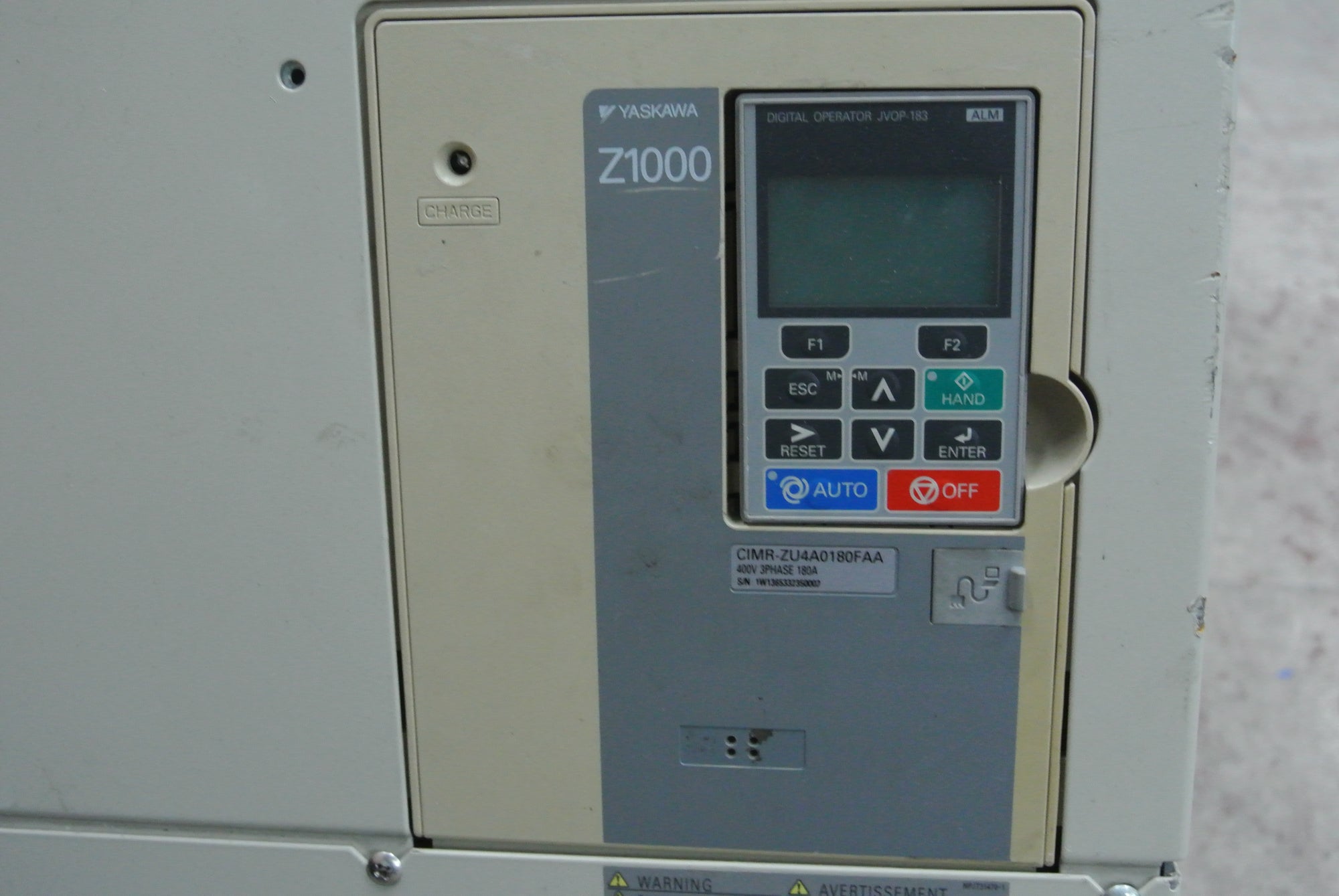 安川CIMR-ZU4A0180FAA變頻器輸入380-480V
