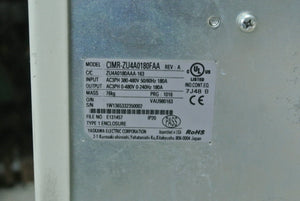 YASKAWA CIMR-ZU4A0180FAA Inverter Input 380-480V