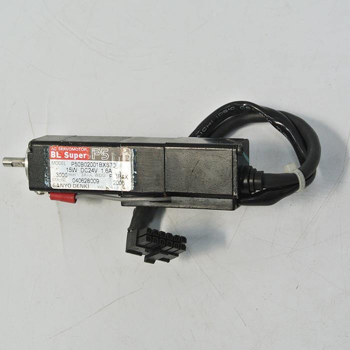 SANYO P50B02001BXS70 15W DC24V Servo Motor - Rockss Automation