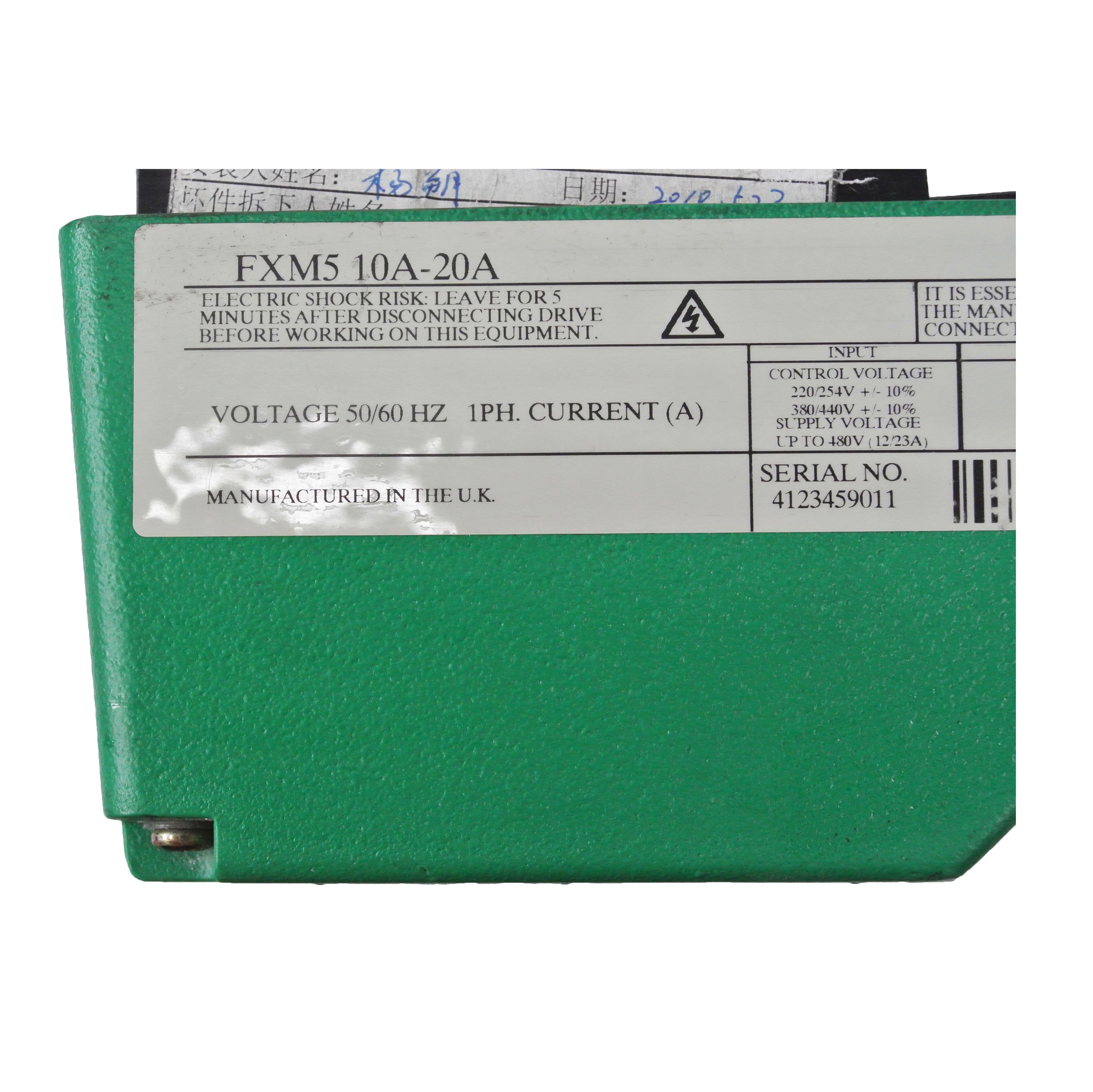 CT/EMERSON CT Excitation Controller FXM5 10A-20A Used In Good Condition - Rockss Automation