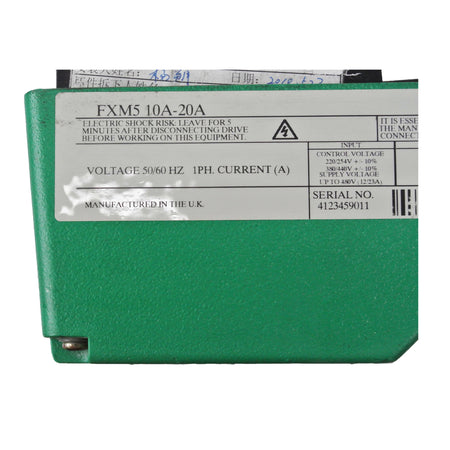 CT/EMERSON CT Excitation Controller FXM5 10A-20A Used In Good Condition - Rockss Automation