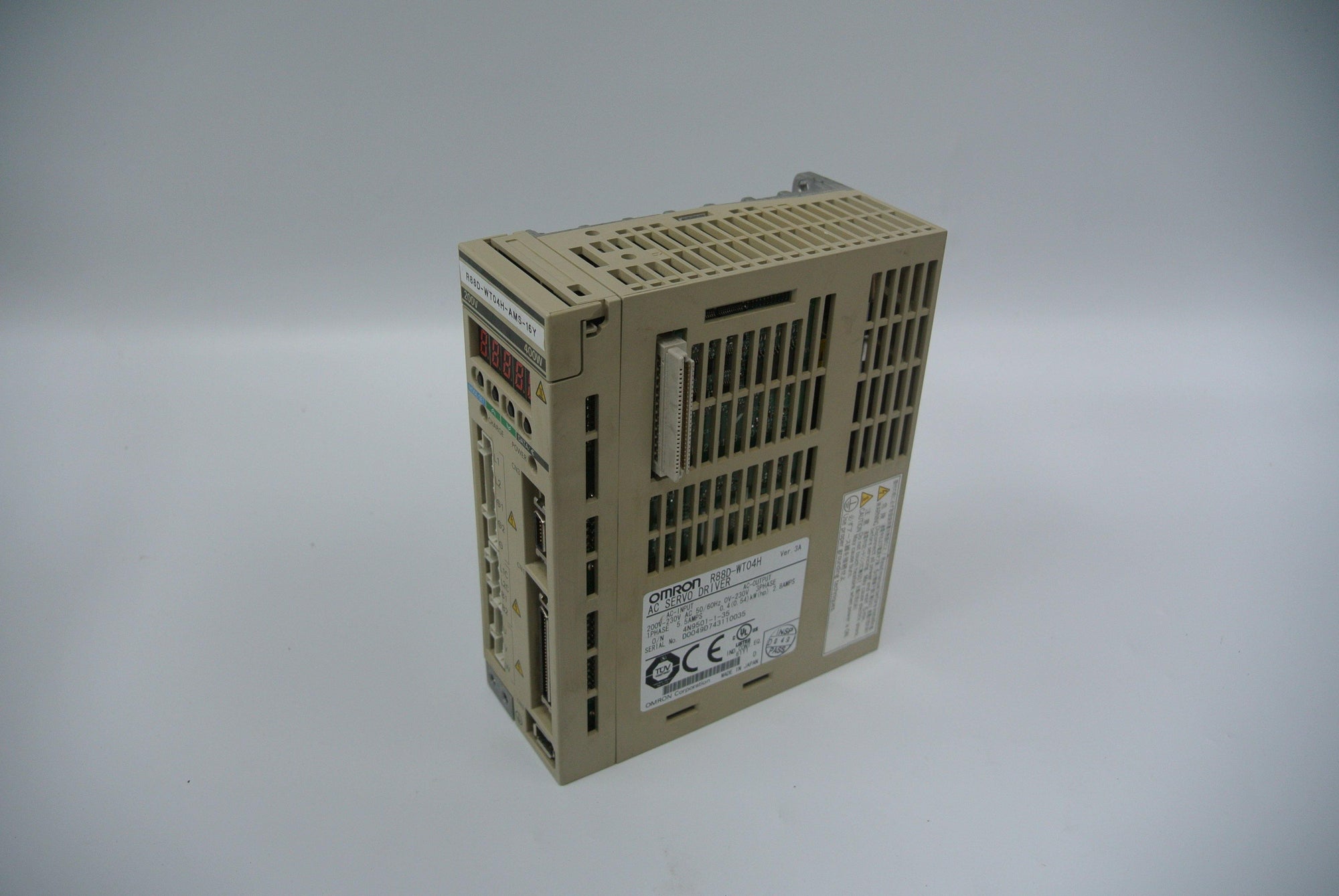 Omron R88D-WT04H-AMS-16Y AC Servo Driver Input 200-230V - Rockss Automation