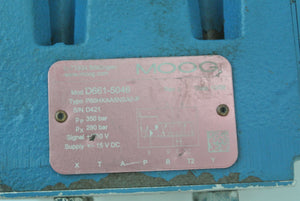 MOOG D661-5046 Hydraulic Servo Valve - Rockss Automation