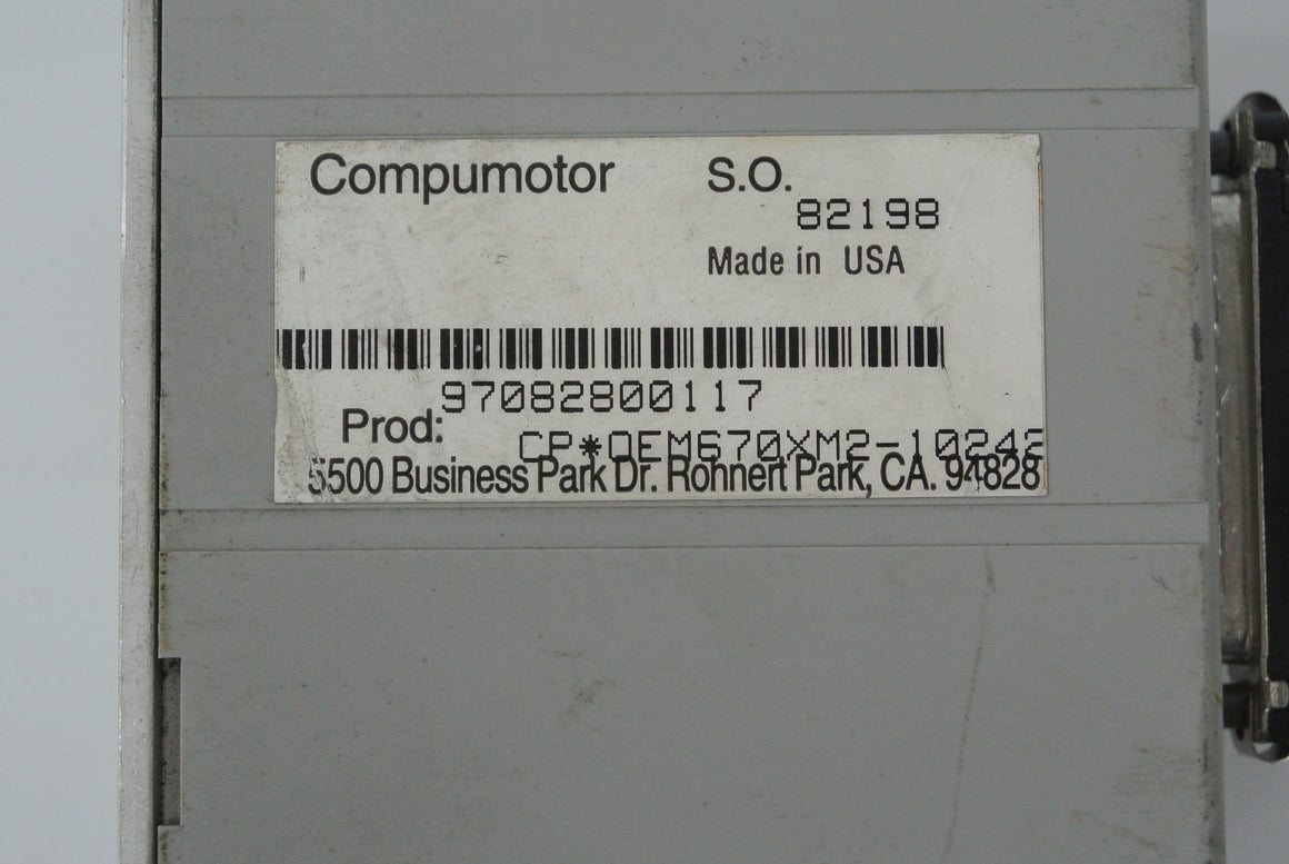 Parker CP*OEM670XM2-10242 Drive Module - Rockss Automation